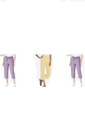 #24W Woman Within 3pc Capri Pants